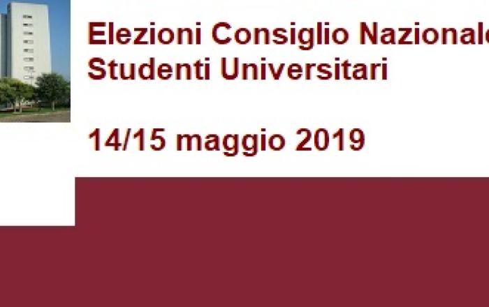 Elezioni Consiglio Nazionale degli Studenti Universitari