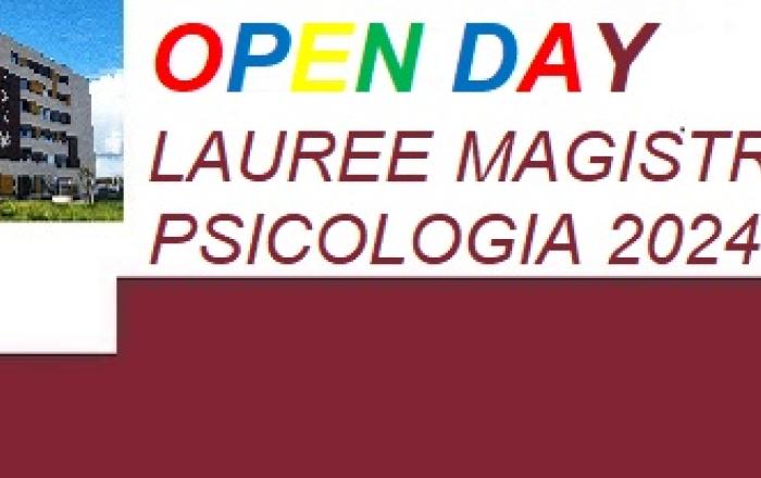 OPEN DAY LAUREE MAGISTRALI PSICOLOGIA 2024