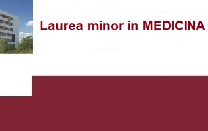 Sapienza Laurea minor in MEDICINA DIGITALE