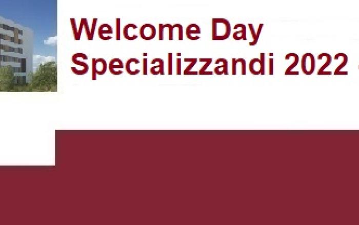 Welcome Day Specializzandi 2022 - 2023