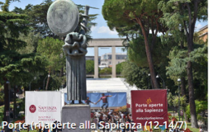 Porte (ri)aperte alla Sapienza