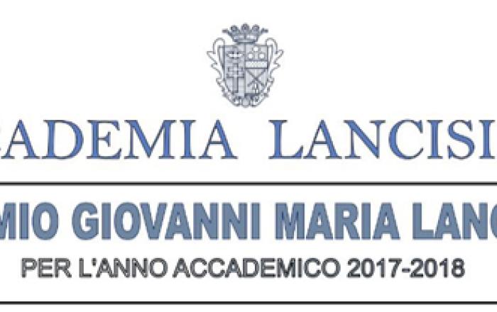 Accademia Lancisiana ISTITUZIONE DI 5 PREMI ONORIFICI PER GIOVANI LAUREATI